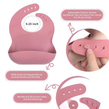 Load image into Gallery viewer, Silicone Feeding Set for Independent Baby Mealtime