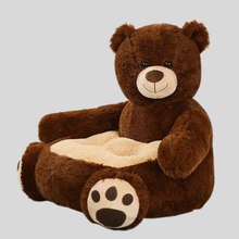 Load image into Gallery viewer, Plush Pet Bed with Raised Edges and Machine Washable Cover, Animal Shape Design
