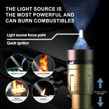 Load image into Gallery viewer, 3000 Lumen Outdoor Zoom Waterproof Flashlight with Adjustable Focus