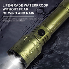 Load image into Gallery viewer, 3000 Lumen Outdoor Zoom Waterproof Flashlight with Adjustable Focus