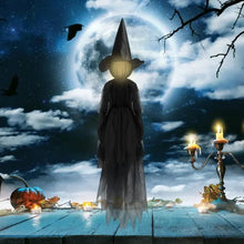 Load image into Gallery viewer, Glowing Hand-Holding Halloween Witch Decor