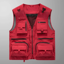 Load image into Gallery viewer, Lightweight Breathable Utility Vest With Multiple Pockets