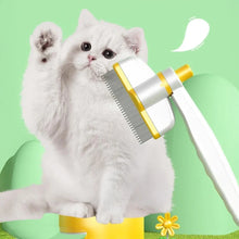 Load image into Gallery viewer, Self Cleaning Dog Brush and Cat Brush with Rotating Comb