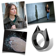 Load image into Gallery viewer, Cat Ear Protective Ring