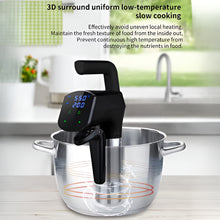 Load image into Gallery viewer, Precision 1100W Sous Vide Immersion Cooker with Digital LCD Touch Control