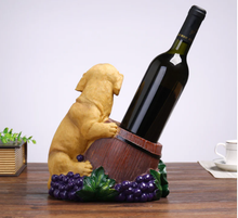 Load image into Gallery viewer, Wine Dog Ornament