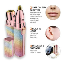 Load image into Gallery viewer, 2 In 1 Rechargeable Electric Facial Hair Remover
