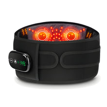 Load image into Gallery viewer, Infrared Heating Waist and Back Massager with Red Light and Vibration Therapy