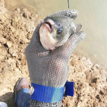 Load image into Gallery viewer, Stainless Steel Metal Mesh Cut Resistant Gloves