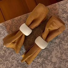 Load image into Gallery viewer, Wooden Napkin Ring Engraved Decor