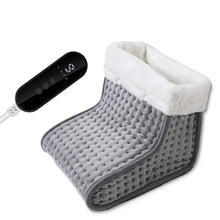 Load image into Gallery viewer, Soft Plush Electric Foot Warmer with Adjustable Temperature