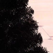 Load image into Gallery viewer, 3 ft Mini Black and Red Artificial Christmas Tree for Home Holiday Décor