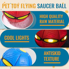 Load image into Gallery viewer, Flying Saucer Ball Dog Toy