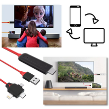 Load image into Gallery viewer, HMDI Adapter Cable for Phones and Tablets