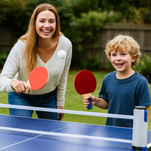 Load image into Gallery viewer, Adjustable Clamp Table Tennis Net with Foldable Frame and Multi Surface Compatibility