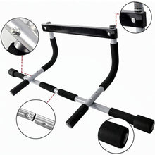 Load image into Gallery viewer, Premium Doorway Pull Up Bar, Multi-Grip, Heavy-Duty Steel Construction, 440 lbs Capacity