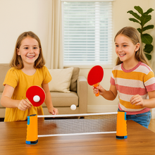 Load image into Gallery viewer, Adjustable Clamp Table Tennis Net with Foldable Frame and Multi Surface Compatibility