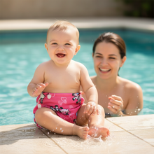 Load image into Gallery viewer, Reusable Adjustable Baby Swim Diaper Waterproof Cloth Pool Pant
