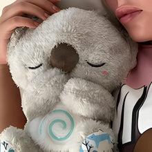 Load image into Gallery viewer, Anxiety Relief Koala Plush Toy with Music, Lights and Rhythmic Breathing Motion