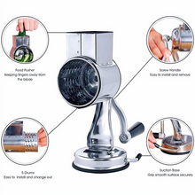 Load image into Gallery viewer, Multi-Functional Kitchen Rotary Food Grater Slicer