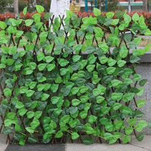Load image into Gallery viewer, Retractable Artificial Garden Plant Fence