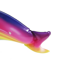 Load image into Gallery viewer, Colorful Inflatable Floating Dolphin
