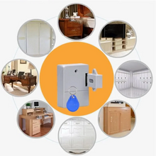 Load image into Gallery viewer, Electronic Lock Wooden Drawer Cabinet