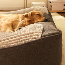 Load image into Gallery viewer, Orthopedic Dog Bed with Head Pillow, Luxury Comfort