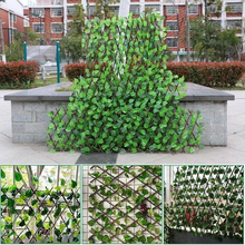 Load image into Gallery viewer, Retractable Artificial Garden Plant Fence