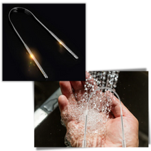 Load image into Gallery viewer, Stainless steel tongue cleaner