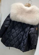 Load image into Gallery viewer, Women's warm down jacket with duck down lining