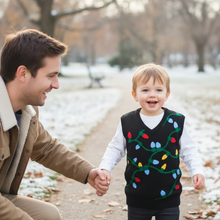 Load image into Gallery viewer, Cozy Knit Christmas Sweater Vest for Baby Boys