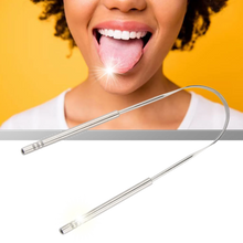 Load image into Gallery viewer, Stainless steel tongue cleaner