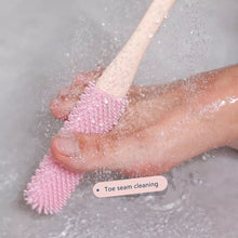 Load image into Gallery viewer, Toe Gap Cleaning Brush with Long Handle Gray-1 Set (Cleaning Brush + Anti-Itch Brush)