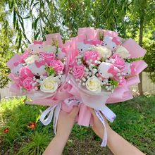 Load image into Gallery viewer, Sanrio Kitty Flowers Bouquet