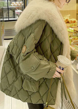 Load image into Gallery viewer, Women's warm down jacket with duck down lining