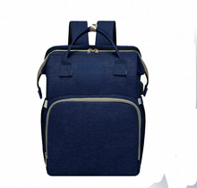 Load image into Gallery viewer, Portable Folding Crib and Large Capacity Diaper Backpack