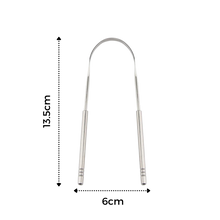 Load image into Gallery viewer, Stainless steel tongue cleaner