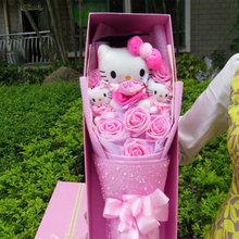 Load image into Gallery viewer, Sanrio Kitty Flowers Bouquet