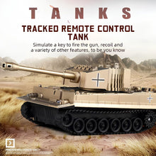 Load image into Gallery viewer, Large RC Tank Battle Car Remote Control War Machine Toy for Kids