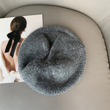 Load image into Gallery viewer, Knitted Winter Beret Hat for Women