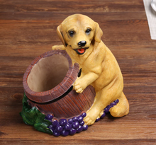 Load image into Gallery viewer, Wine Dog Ornament