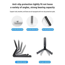 Load image into Gallery viewer, Foldable Desktop Tablet Holder and Phone Stand