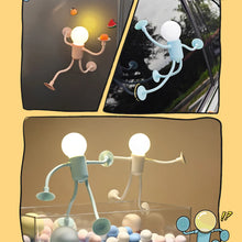 Load image into Gallery viewer, Creative Bendable Cartoon Night Light with Suction