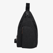 Load image into Gallery viewer, Canvas Crossbody Bag Adjustable Strap
