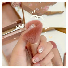 Load image into Gallery viewer, 5pc Mini Travel Size Makeup Brush Set with Mirror