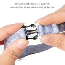 Load image into Gallery viewer, Soft Adjustable Cat Collar with Elastic Safety Strap for Easy Control and Comfort