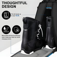 Load image into Gallery viewer, Large Capacity Ski Boot and Gear Backpack 13.2 gallons Waterproof for Snow and Travel