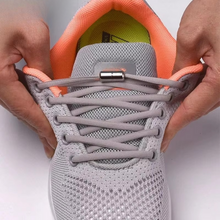 Load image into Gallery viewer, Elastic No Tie Shoelaces with Metal Lock for All Ages