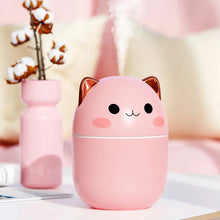 Load image into Gallery viewer, Cute Cat Room Humidifier and Aroma Oil Diffuser